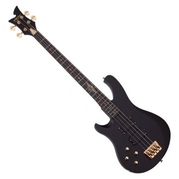 Schecter Johnny Christ Bass LH bass in Satin Black sku number SCHECTER212