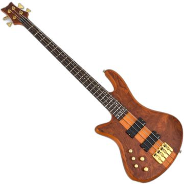 Schecter Stiletto Studio-4 LH bass in Honey Satin sku number SCHECTER2760