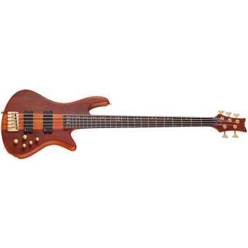 Schecter Stiletto Studio-5 bass in Honey Satin sku number SCHECTER2720
