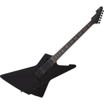 Schecter E-1 SLS Evil Twin guitar in Satin Black sku number SCHECTER1343