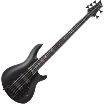 Schecter SLS Evil Twin-5 bass in Satin Black sku number SCHECTER1395