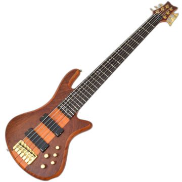 Schecter Stiletto Studio-6 bass in Honey Satin sku number SCHECTER2730