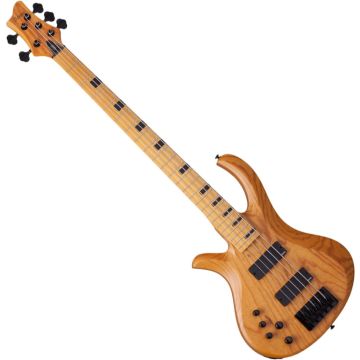 Schecter Riot-5 Session LH bass in Aged Natural Satin sku number SCHECTER2857
