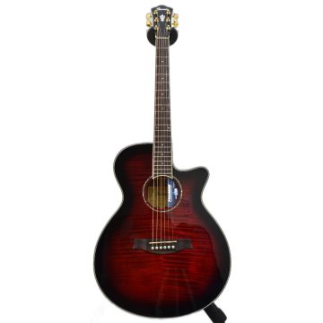 Ibanez AEG240 Thinline Acoustic Electric Trans Red Sunburst B-Stock 1199 sku number AEG240TRS-B1199