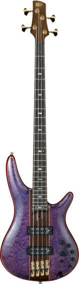 Ibanez SR Premium SR2400 4 String Amethyst Purple Low Gloss Bass Guitar sku number SR2400APL