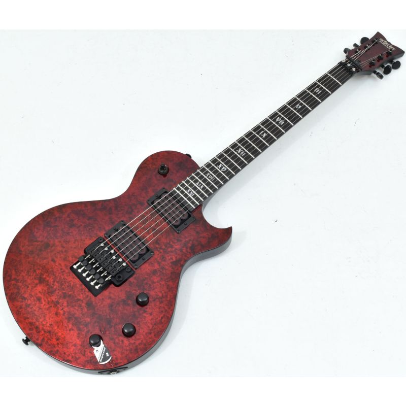 SCHECTER  Solo-II FR Apocalypse Schecter Solo-II FR Apocalypse RR in Red Reign | Reverb