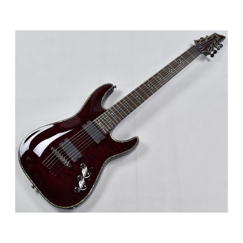 Schecter Hellraiser C 7 Electric Guitar Black Cherry