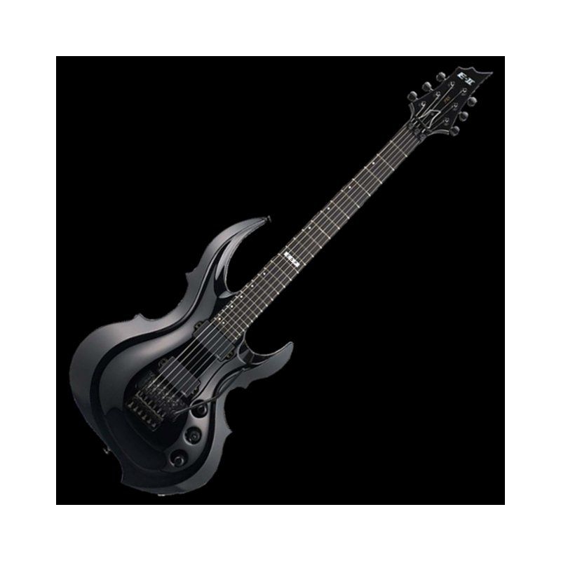 ESP E-II FRX BLK Black Electric Guitar