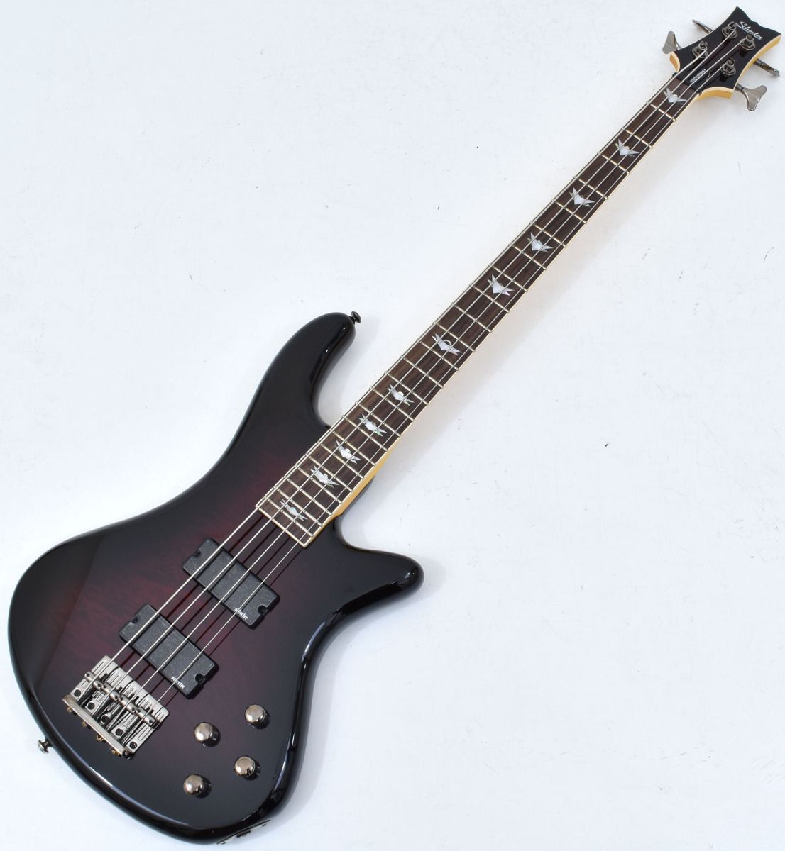 Schecter Stiletto Extreme-4 Electric Bass Black Cherry B