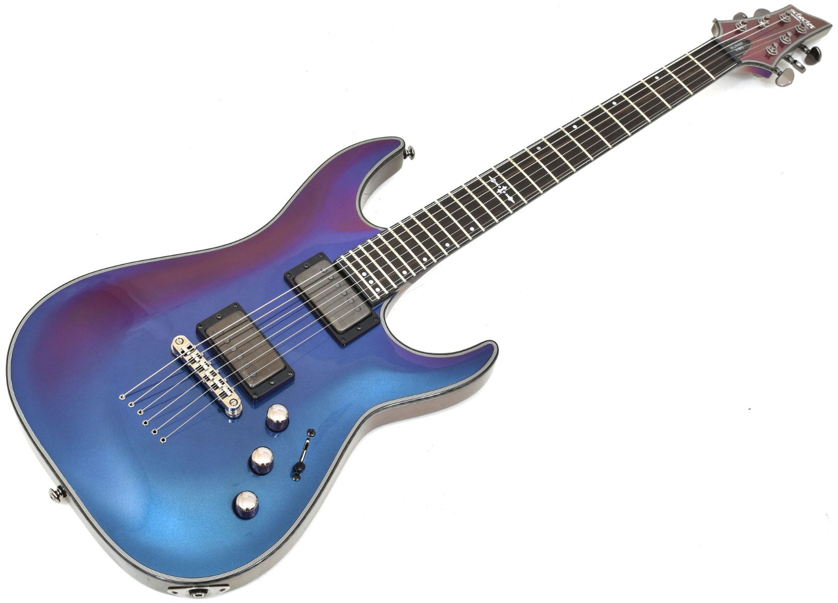 SCHECTER Hellraiser リバースヘッド Schecter Hellraiser Hybrid C-1 FR S Guitar Ultra Violet B