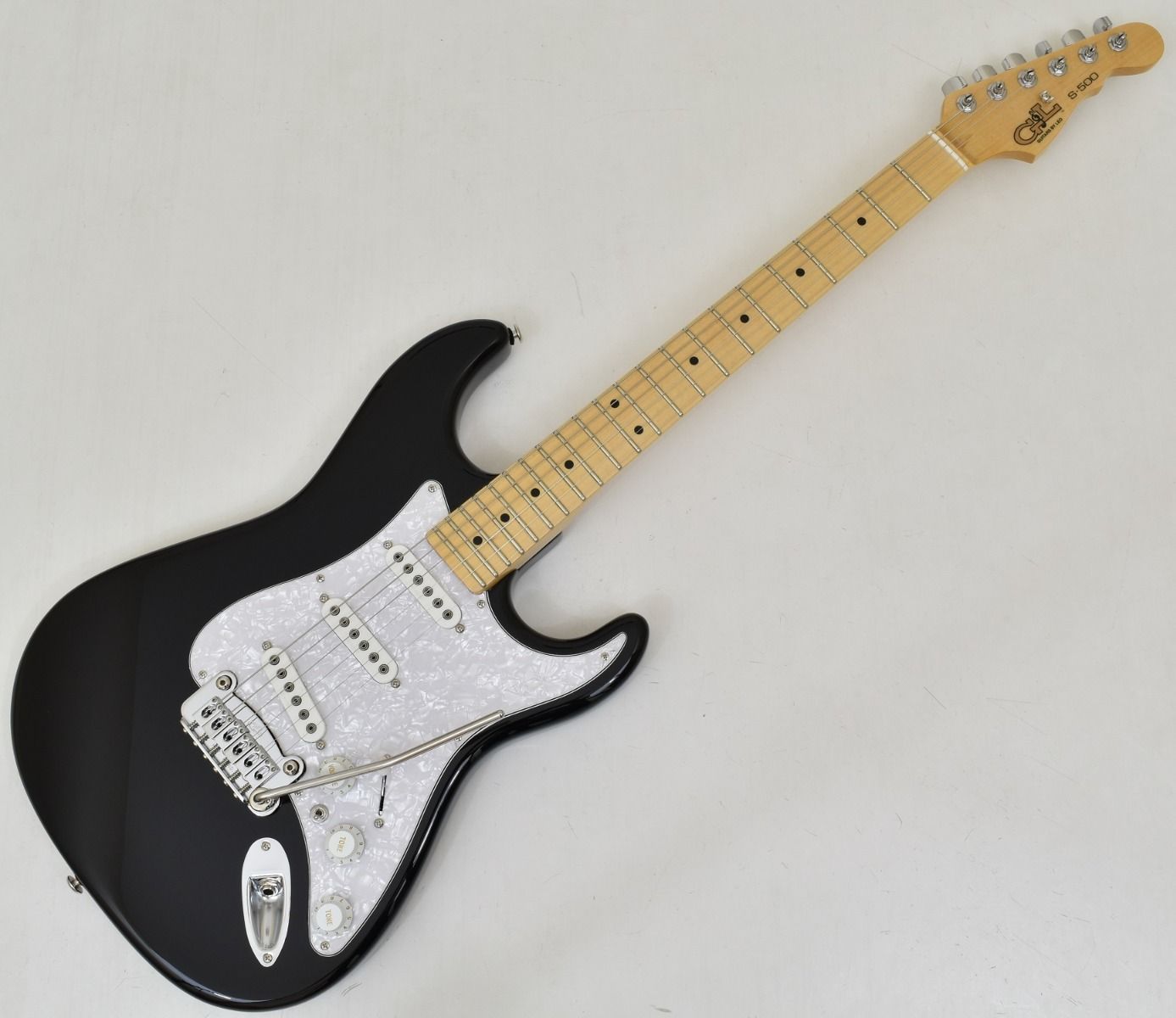 G&L USA S-500 Electric Guitar Tobacco Sunburst - Old School