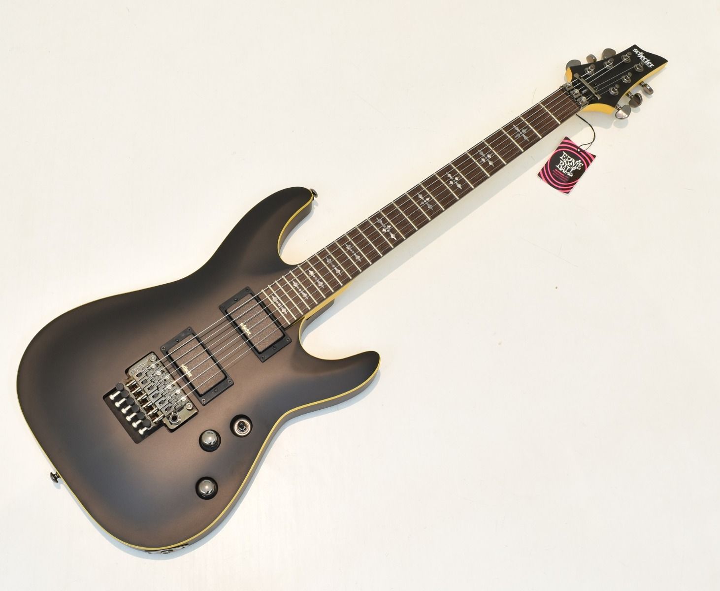 Schecter Demon 6 FR Guitar Aged Black Satin B Stock 1300 Las Vegas G