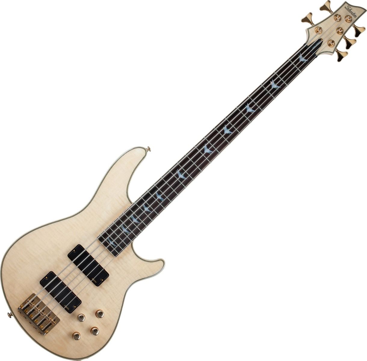 Schecter Omen Extreme-5 Bass in Gloss Natural | Las Vegas