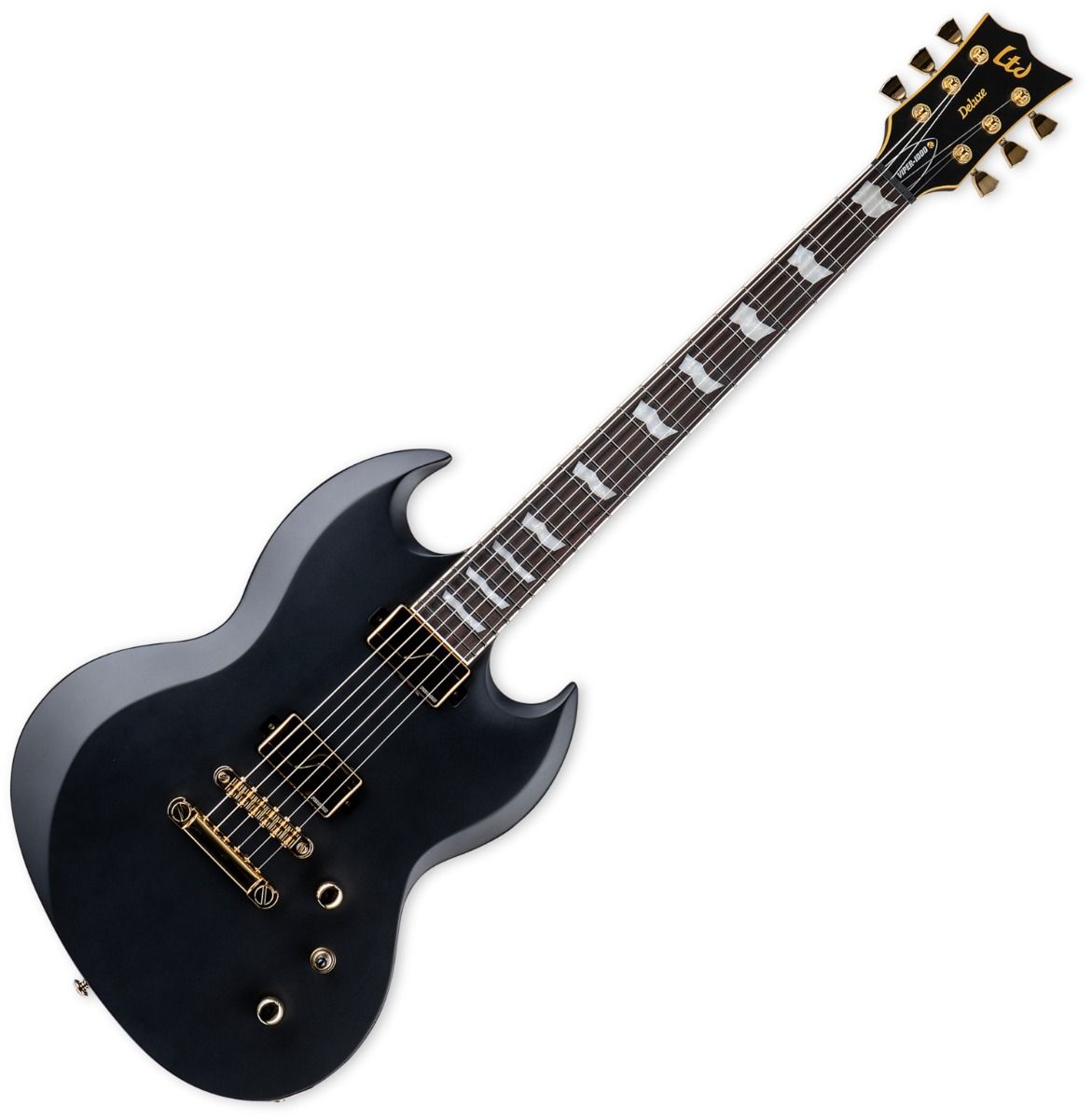 ギター ESP EII VIPER BLACK E-II VIPER - The ESP Guitar Company