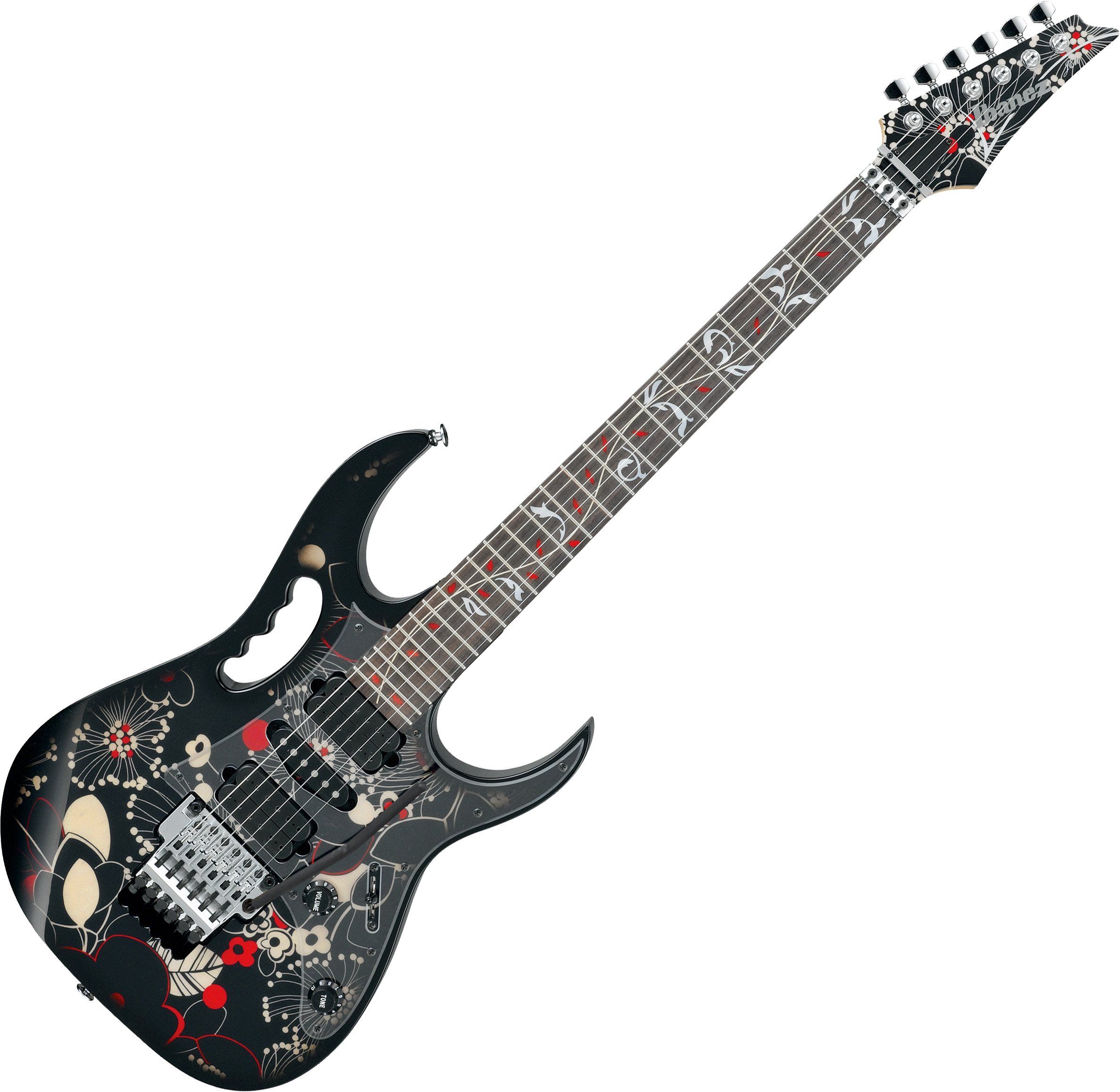 Ibanez Steve Vai JEM77FP2 Signature Electric Guitar Floral Pattern 2