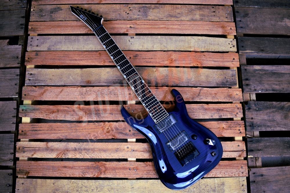 Esp 7 String >> Esp Ltd Brian Head Welch Sh 7et Fm Signature 7 String Electric Guitar See Thru Purple Esp 7 String >> Esp Ltd Brian Head Welch Sh 7et Fm Signature 7 String Electric Guitar See Thru Purple