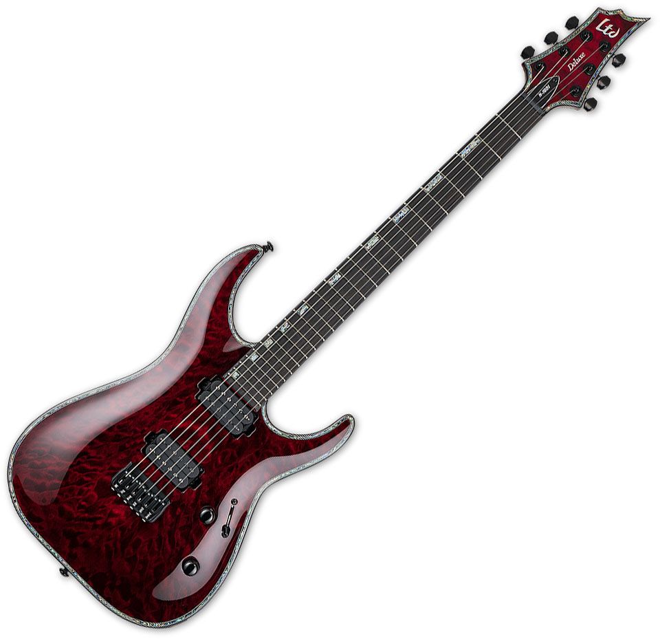 ESP LTD H-1001 Electric Guitar See-Thru Black Cherry