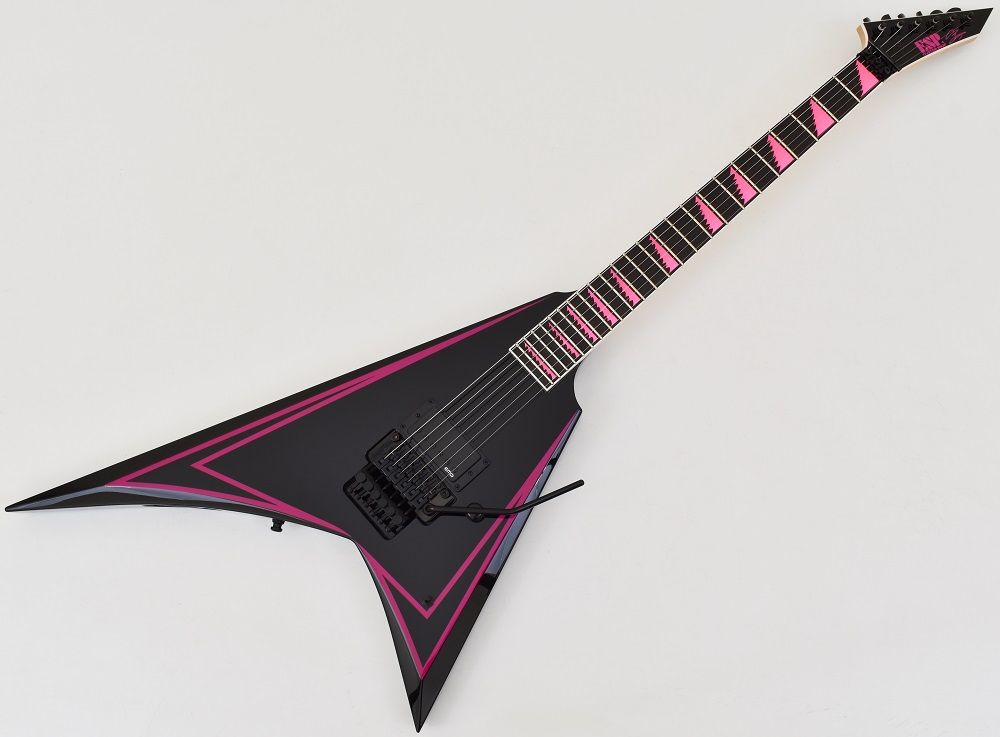 ESP Alexi Laiho Pink Sawtooth Japan Custom Shop Guitar with case