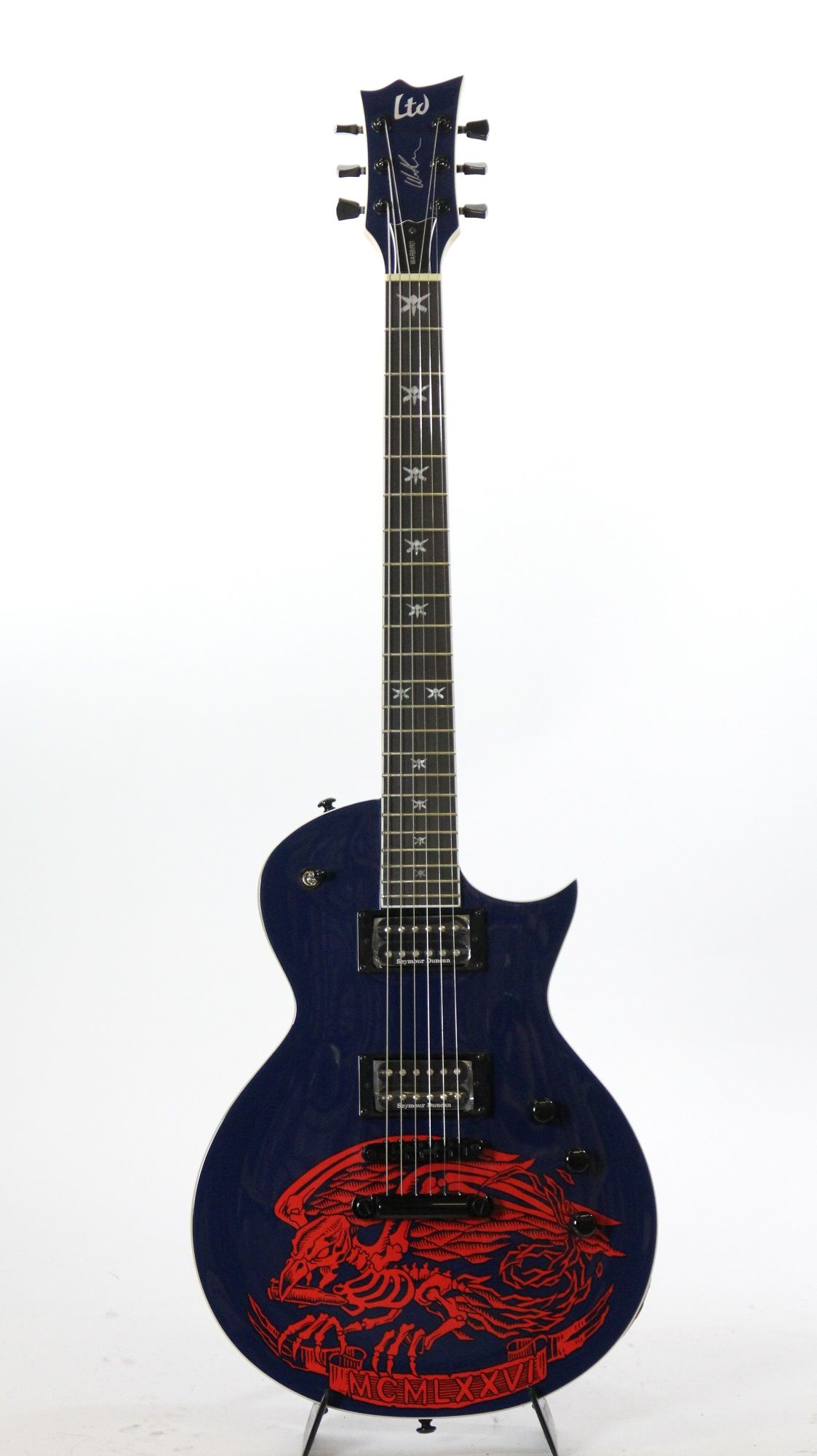 ESP LTD WA Warbird SE Navy Will Adler Electric Guitar