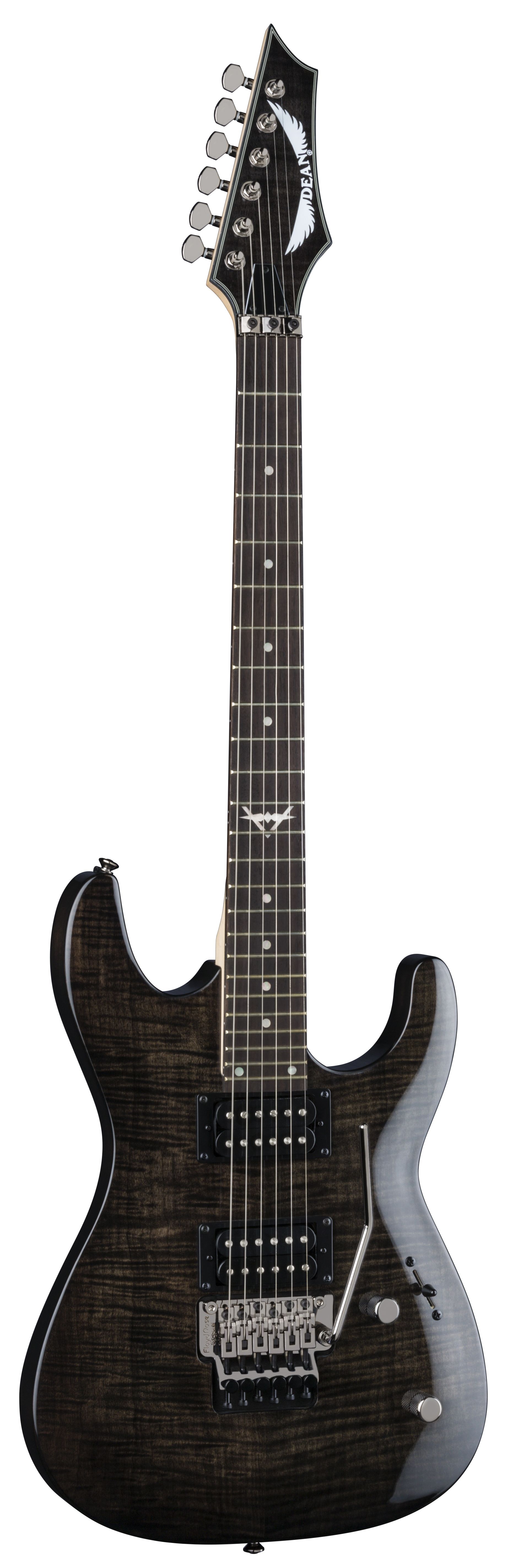 DEAN CUSTOM 350 FloydRose Trans Black 現状 DEAN CUSTOM 350 FloydRose Trans Black 現状 DEAN CUSTOM 350