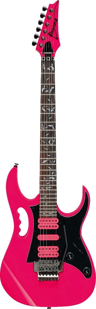 Ibanez Steve Vai Signature Pink JEMJRSP PK UV Electric Guitar