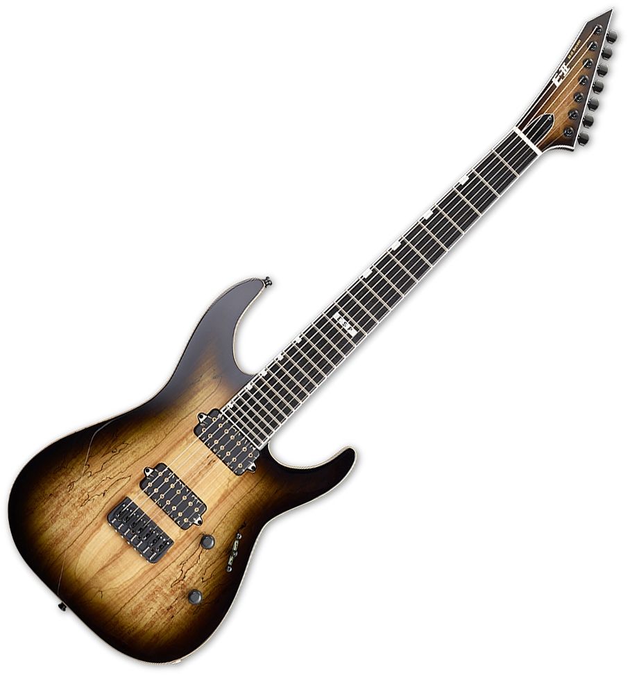ESP E-II M-II Seven Electric Guitar Black | The Music Zoo