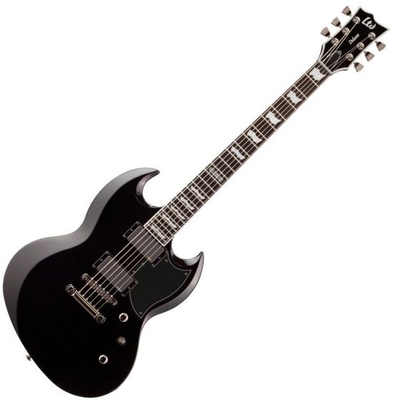 ESP LTD Deluxe Viper-1000 Electric Guitar in Black sku number LVIPER1000BLK