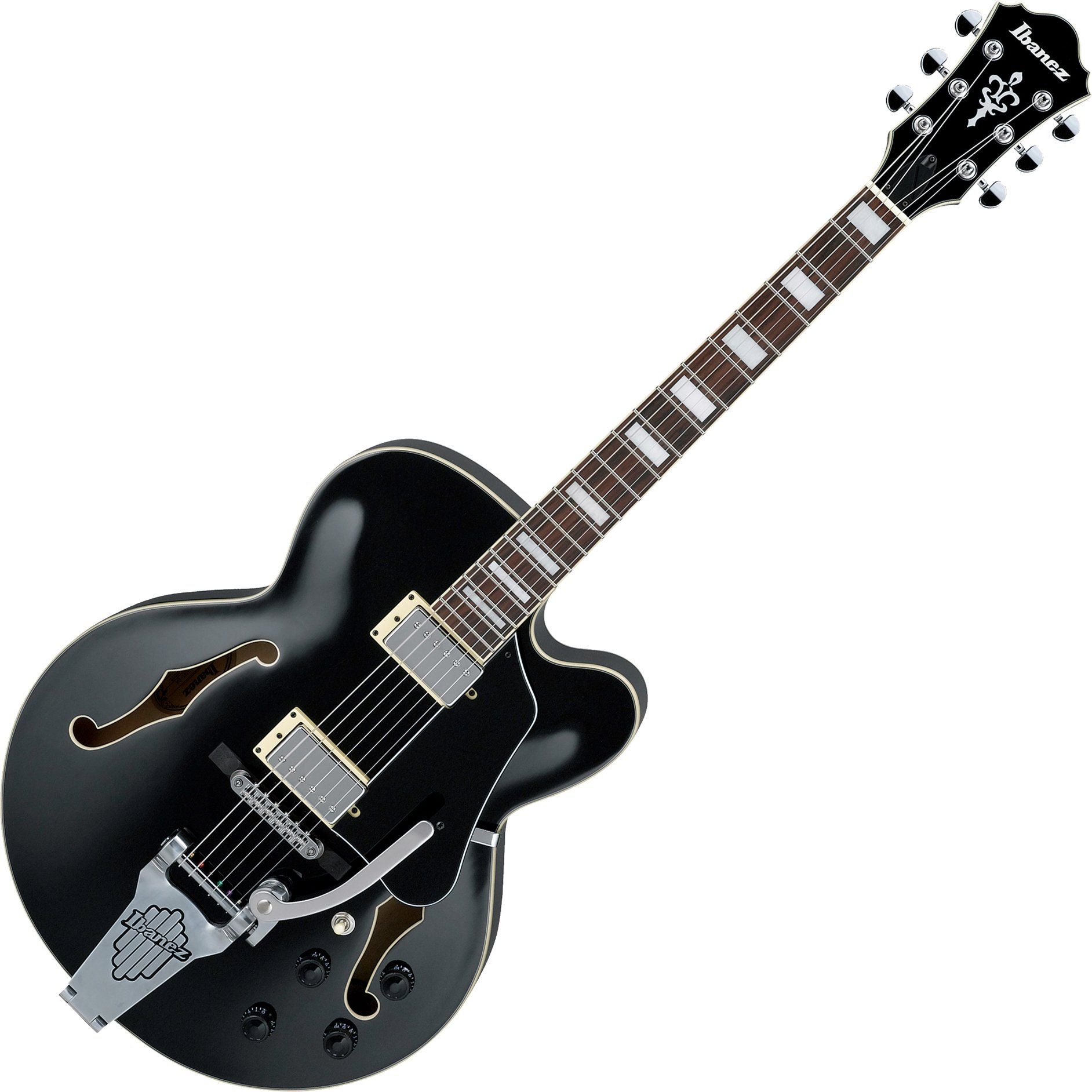 Ibanez Artcore AF75TBK Semi Hollow Electric Guitar Black