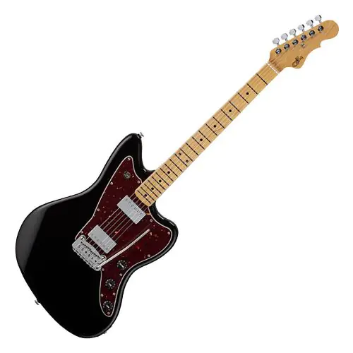 G&L Fullerton Deluxe Doheny Electric Guitar Jet Black sku number FD-DOHH-JTB-MP