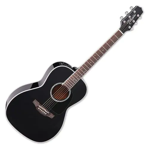 Takamine CP3NY BL New York Acoustic Electric Guitar Gloss Black sku number TAKCP3NYBL