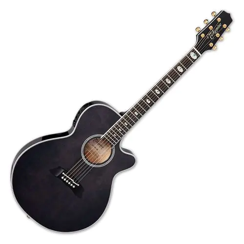 Takamine TSP158C SBL Acoustic Electric Guitar See Thru Black Gloss sku number TAKTSP158CSBL