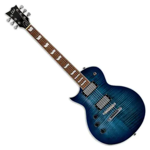 ESP LTD EC-256FM Left Handed Electric Guitar Cobalt Blue sku number LEC256CBLH