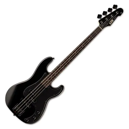 ESP LTD Surveyor '87 Electric Bass Black sku number LSURVEYOR87BLK