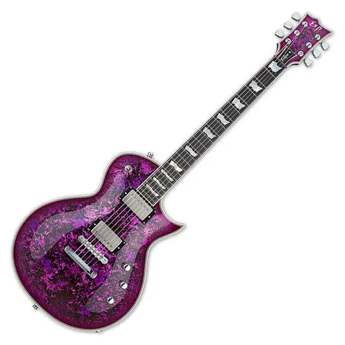 ESP Eclipse Custom Electric Guitar Purple Peel sku number EECCTMPURPPL
