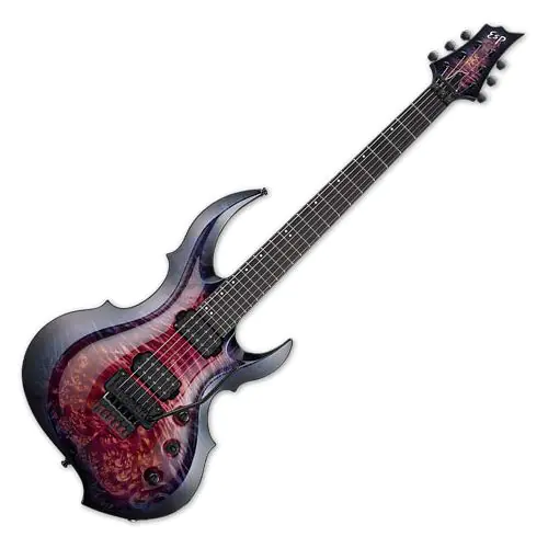 ESP FRX CTM Electric Guitar Magenta Blue Burst sku number EFRXCTMFRBMMAGBLUB