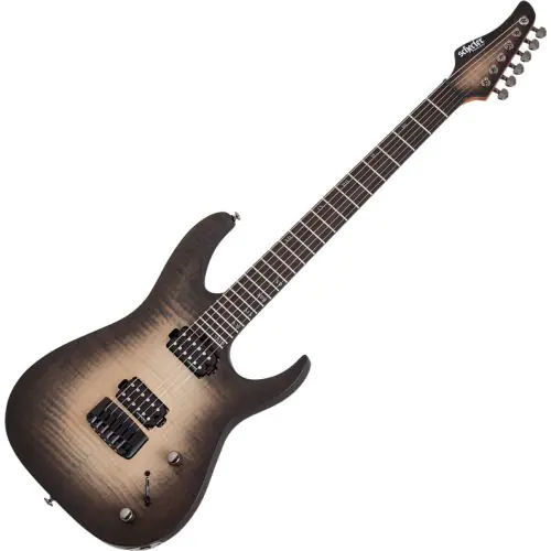 Schecter Banshee Mach-6 Electric Guitar Ember Burst sku number SCHECTER1422