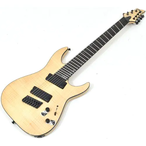 Schecter C-7 Multiscale SLS Elite Electric Guitar Gloss Natural B-Stock 1484 sku number SCHECTER1366.B 1484