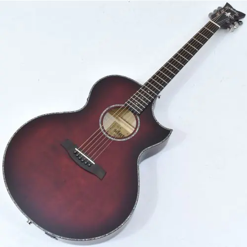 Schecter Orleans Stage Acoustic Guitar Vampyre Red Burst Satin B-Stock 9624 sku number SCHECTER3710.B 9624