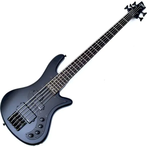 Schecter Stiletto Stealth-5 Electric Bass Satin Black B-Stock 2216 sku number SCHECTER2523.B 2216