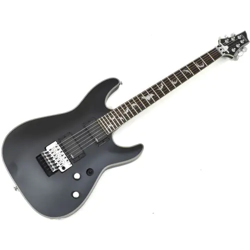 Schecter Damien Platinum-6 FR Electric Guitar Satin Black B-Stock 1029 sku number SCHECTER1183.B 1029