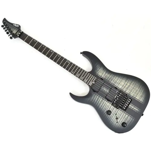 Schecter Banshee GT FR Left Handed Electric Guitar Satin Charcoal Burst sku number SCHECTER1524