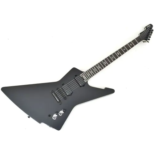 Schecter E-1 SLS Elite Evil Twin Electric Guitar Satin Black B-Stock 1185 sku number SCHECTER1343.B 1185