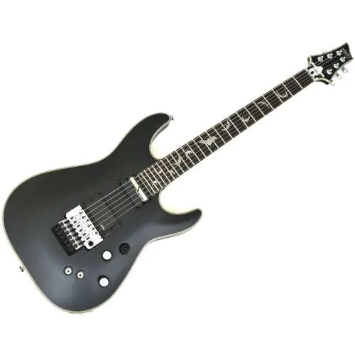 Schecter Damien Platinum-6 FR S Electric Guitar Satin Black B-Stock 0547 sku number SCHECTER1189.B 0547