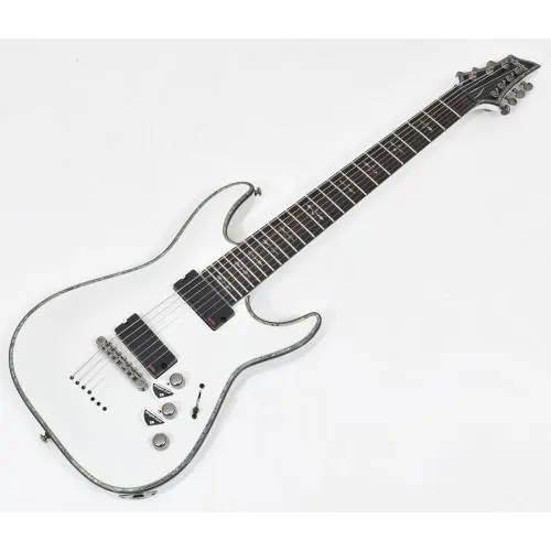 Schecter Hellraiser C-7 Electric Guitar Gloss White B-Stock 1749 sku number SCHECTER1810.B 1749