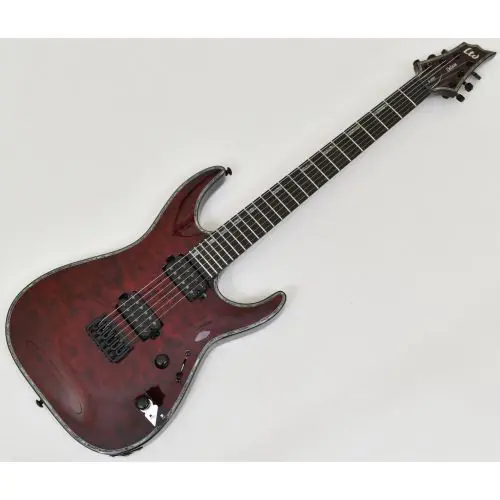 ESP LTD H-1001 Guitar See-Thru Black Cherry B-Stock 0399 sku number LH1001QMSTBC.B 0399