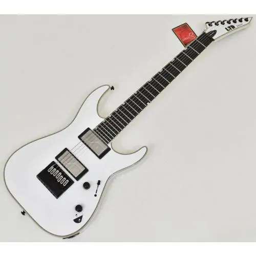 ESP LTD MH-1007ET 7 String Evertune Guitar Snow White sku number LMH1007ETSW