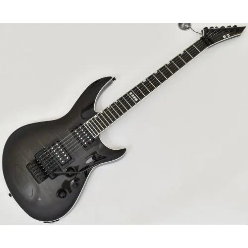 ESP E-II Horizon-III FR See-Thru Black Guitar B-Stock 20213 sku number EIIHOR3FMFRSTBLK.B 20213
