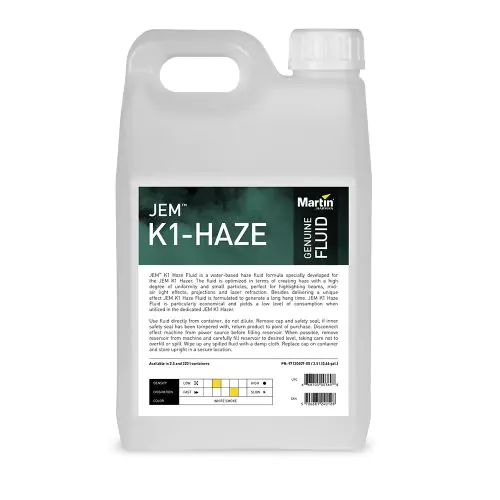 Martin JEM K1 Haze Fluid 4x 2.5L sku number 97120407