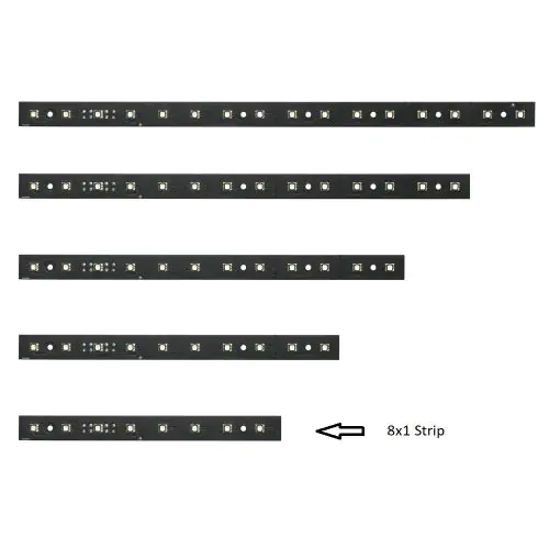 Martin VC-Strip 25 Creative 8x1 LED Video Strip sku number 90357320HU
