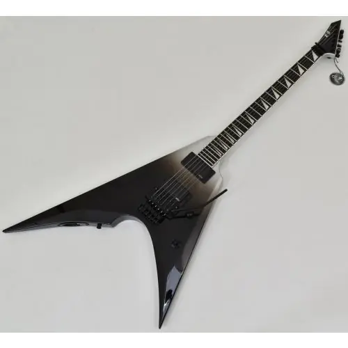 ESP E-II Arrow Black Silver Fade Guitar B-Stock 70213 sku number EIIARROWBLKSFD.B 70213